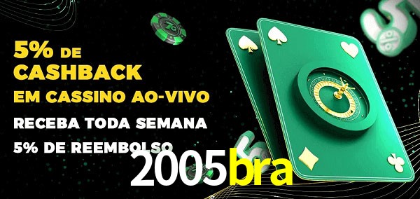 Promoções do cassino ao Vivo 2005bra